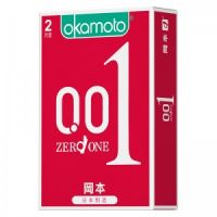 【避孕润滑】冈本001绿标2片装